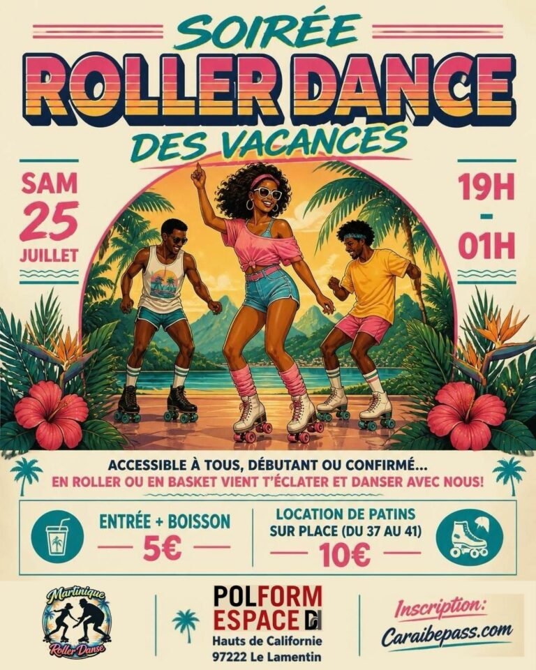 Soirée roller dance des vacances